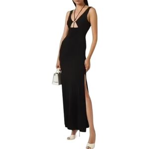 Bec & Bridge Adele Maxi Dress, Size 8, Black, NWT